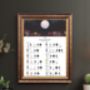 Mushrooms 2025 Lunar Calendar A4 Print, thumbnail 1 of 3