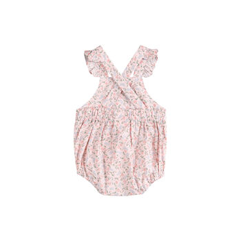 Carmel Floral Baby Romper, 2 of 5