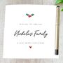 Personalised Christmas Card Family Name, thumbnail 1 of 3