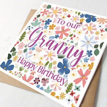 Personalised Granny Birthday Card, 2 of 2