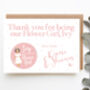 Personalised Flower Girl Card And Badge, thumbnail 3 of 4