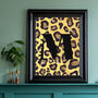 Personalised Custom Letter Initial Animal Print For Her, thumbnail 1 of 6