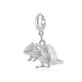 Gerbil Charm Sterling Silver, thumbnail 4 of 12