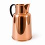 Handmade Copper Water Pitcher – 1 L, Black Handle, thumbnail 2 of 2