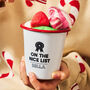 Personalised Nice List Snack Pot, thumbnail 2 of 2