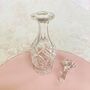 Vintage Decorative Cut Glass Crystal Perfume Bottle ~ 19, thumbnail 6 of 7