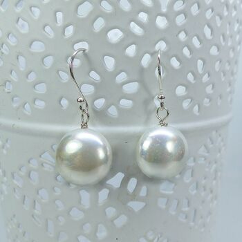 Simple Pearl Earrings, 2 of 5