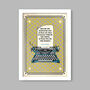 Lewis Carroll Literary Quote Print, thumbnail 4 of 4