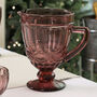 Mulberry Red Glass Tableware Collection, thumbnail 5 of 6