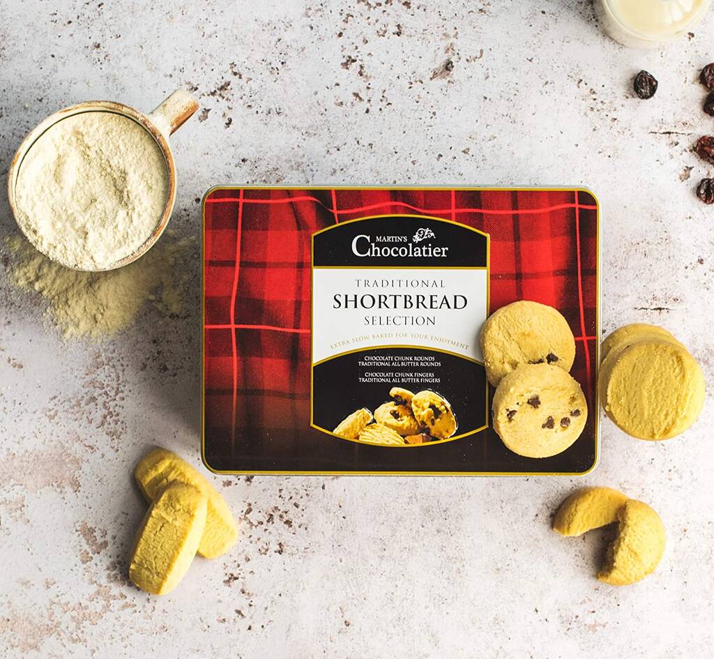 Chocolate Chunk Shortbread Biscuit Gift Set By Martin's Chocolatier