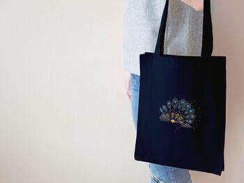Sunrise Tote Bag Embroidery Kit, 3 of 5