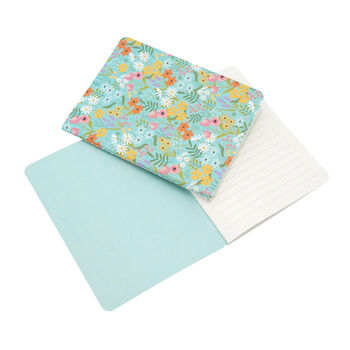 Set Of Two Bicycle And Floral A6 Lined Paper Notebooks, 5 of 6