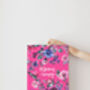 Personalised Colourful Inky Floral Print, thumbnail 2 of 3