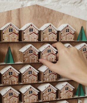 Fill Your Own Personalised House Advent Calendar, 3 of 6