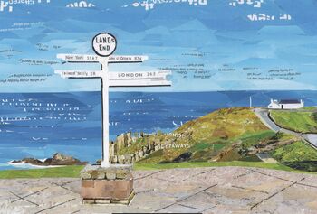 Lands End Signpost Card, 3 of 3