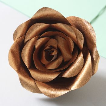 Gold Paper Rose, 2 of 4