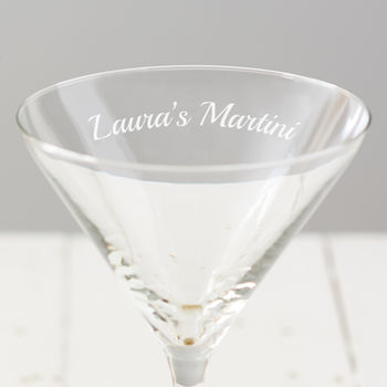 Personalised Martini Glass, 2 of 4