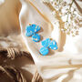 Cloud Nine | Polymer Clay Statement Earrings, thumbnail 1 of 8
