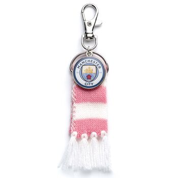 Manchester City Football Club Pink Backpack Hanger, 3 of 4