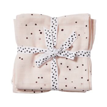 Muslin Burp Cloths | Dreamy Dots | New Baby Gift, 5 of 5