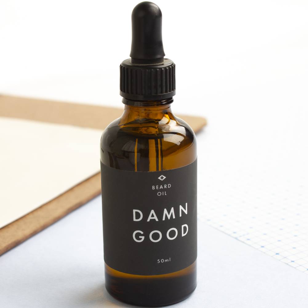 'damn Good' Natural Beard Oil By Men's Society