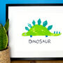 Personalised Dinosaur Children's Print, thumbnail 1 of 3