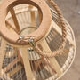 Mazarin Round Bamboo Lantern, thumbnail 4 of 5