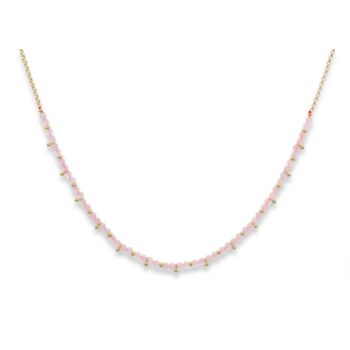 Salus Gemstone Gold/Silver Plated Necklace, 2 of 12