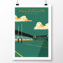 Franklin's Gardens Black, Green And Gold Edition Poster, thumbnail 2 of 7