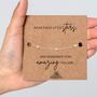 Graduation Gift With A Gold Or Silver Plated Star Bracelet And Card, thumbnail 1 of 4