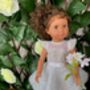 Flower Girl/Communion Dress Fits 15' 38cm Mélange Doll, thumbnail 4 of 4