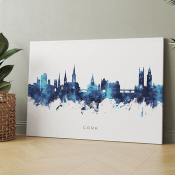 Cork Ireland Skyline Cityscape Art Print, 7 of 12