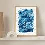 Seaweed Sun Printed Cyanotype Tideline No.Three, thumbnail 2 of 7