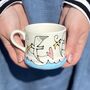 Personalised Children’s Seagull And Heart Mug, thumbnail 2 of 2
