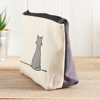Sitting Cat Zip Bag, 3 of 3