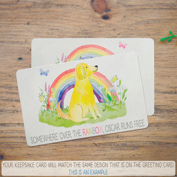 Personalised Pet Memorial Card Pony Memorial … 1v6e, 3 of 5