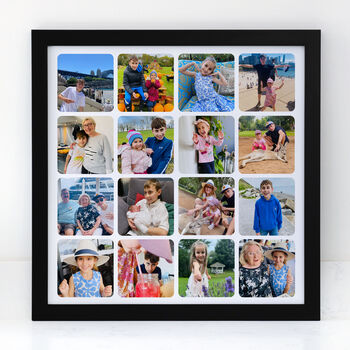 Personalised Photo Collage Canvas Or Print, 2 of 12