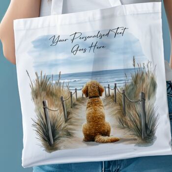 Personalised Labradoodle Dog Beach Walk Collection, 6 of 8