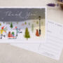 Christmas Thank You A6 Postcard Pack, thumbnail 2 of 3