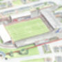 St Mirren Fc Love Street Stadium Art Print, thumbnail 2 of 3