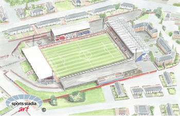 St Mirren Fc Love Street Stadium Art Print, 2 of 3