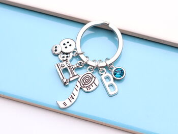 Personalised Sewing Keyring Seamstress Thank You Gift, 2 of 12