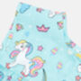 Girls Unicorn Magical Pony Short Pyjama Set, thumbnail 5 of 6