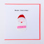 Personalised Father Christmas Greeting Card, thumbnail 1 of 2