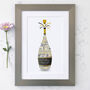 Personalised Pearl Anniversary Champagne Word Art, thumbnail 6 of 7