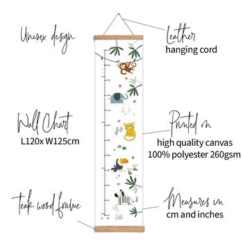 Jungle Height Chart, 2 of 6
