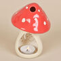 Mushroom Tealight Holder Toadstool Décor, thumbnail 4 of 6
