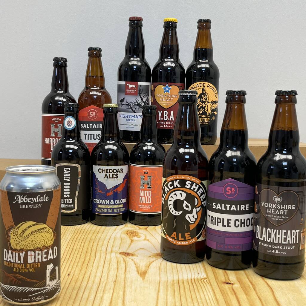 Craft British Dark Beer Selection – Malty Bitters, Ales, Porters And Stouts
