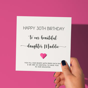 Personalised Birthday Card For Daughter, 3 of 6