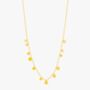 Waterproof Gold Plated Disc Necklace, thumbnail 2 of 3